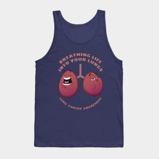 Breathing Life - Lung Cancer Awareness Tank Top